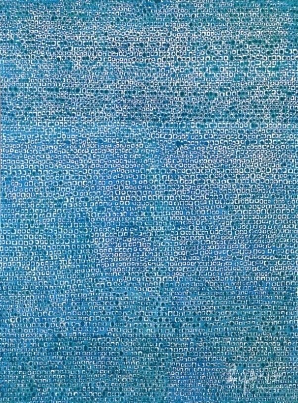 김환기, '어디서 무엇이 되어 다시 만나랴', 코튼에 유채, 236x172cm, 1970년, 환기재단