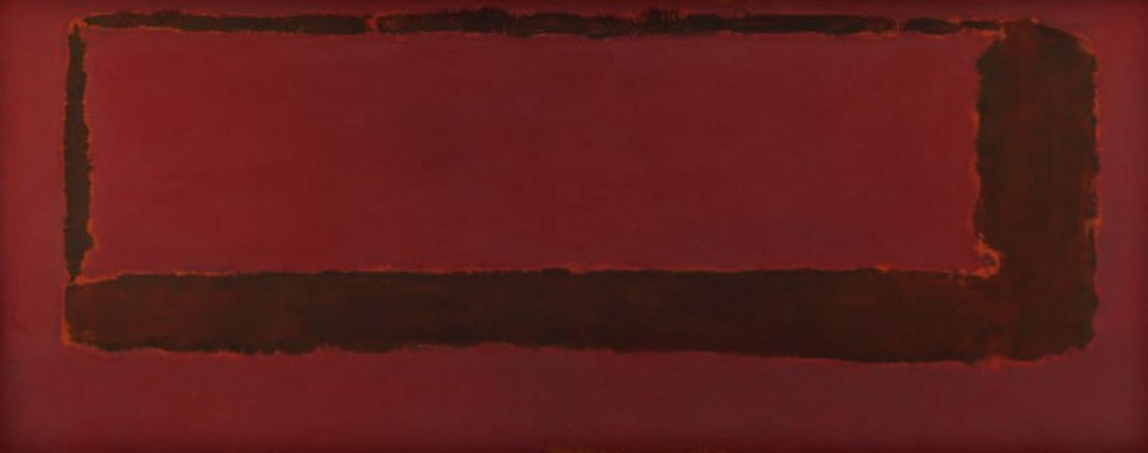 마크 로스코, 『무제 Untitled』, 1959, 테이트 모던 갤러리, 씨그램 벽화 연작