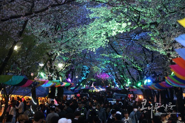 2022년 부천 도당산 벚꽃축제