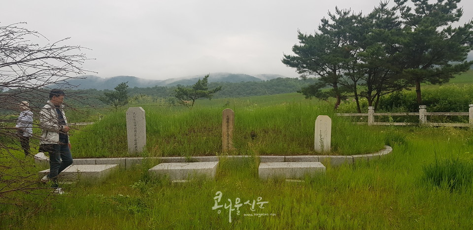 민주평통 부천시협의회 북간도 항일 독립운동 유적지 탐방 - 삼종사의 묘