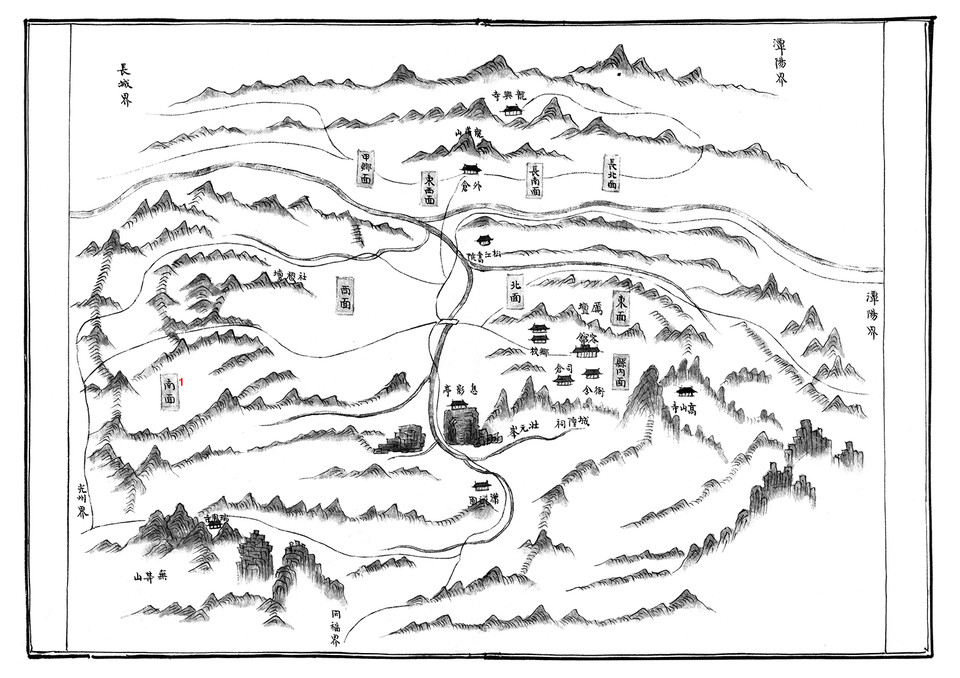 『여지도서(輿地圖書)』(1757∼1765) 속 식영정