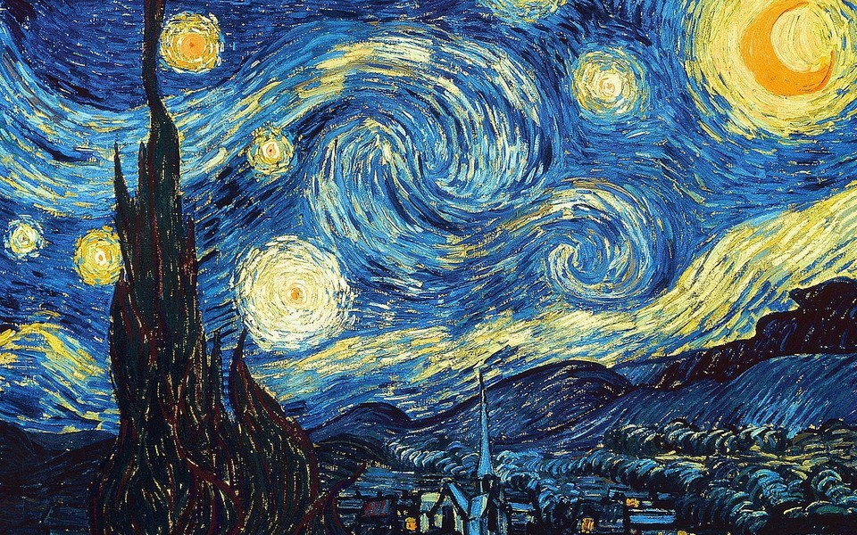 고흐 作「「The Starry Night」 (사진 출처 픽사베이)
